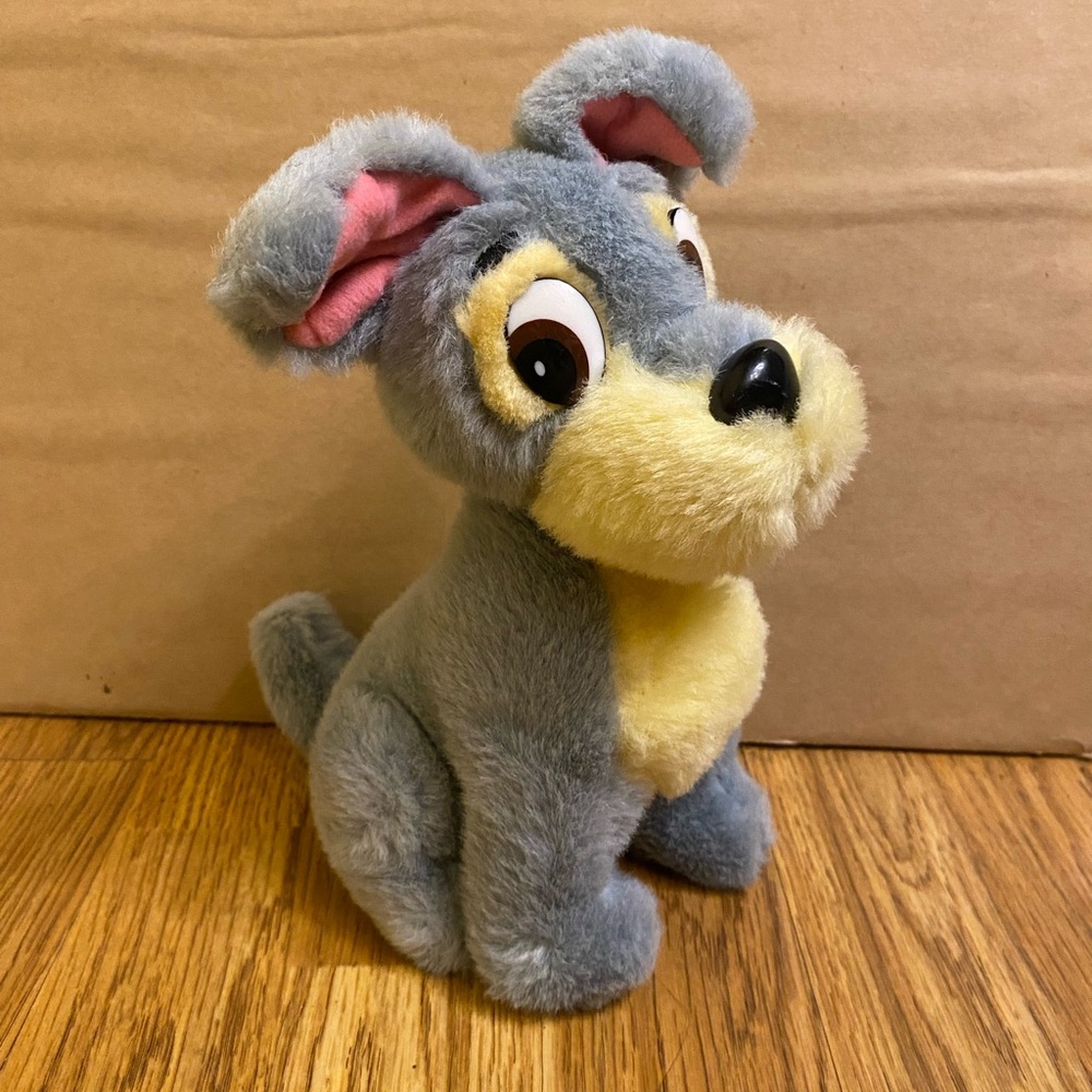 Vintage Disneyland Walt Disney World Lady And The Tramp Stuffed Animal Plush.